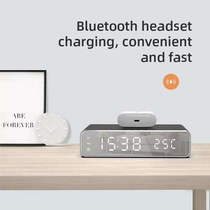 Electric Wireless Phone Charger Clock with Charger - JShopDontDrop