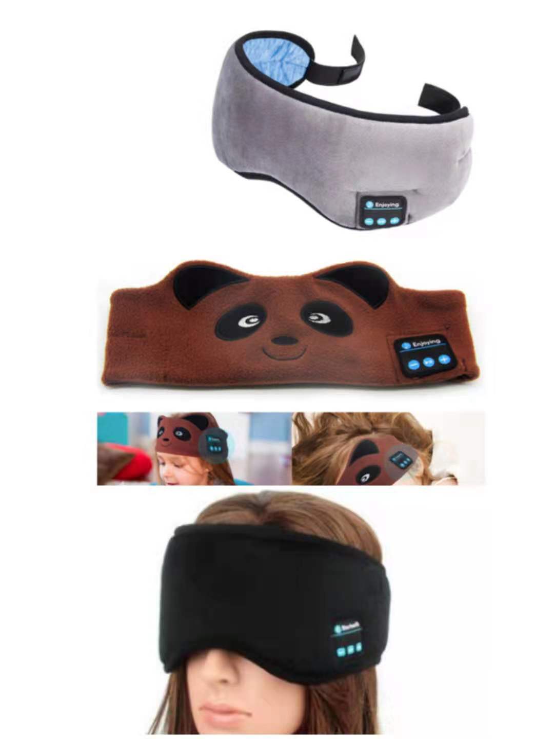 Bluetooth Headphone and Eye Mask - JShopDontDrop