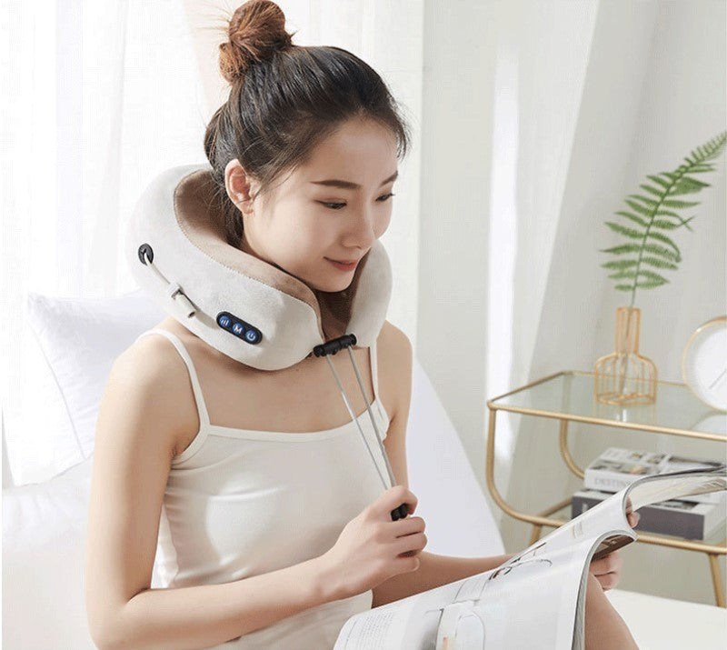 U Shaped Massage Pillow Neck Massage Device. - JShopDontDrop